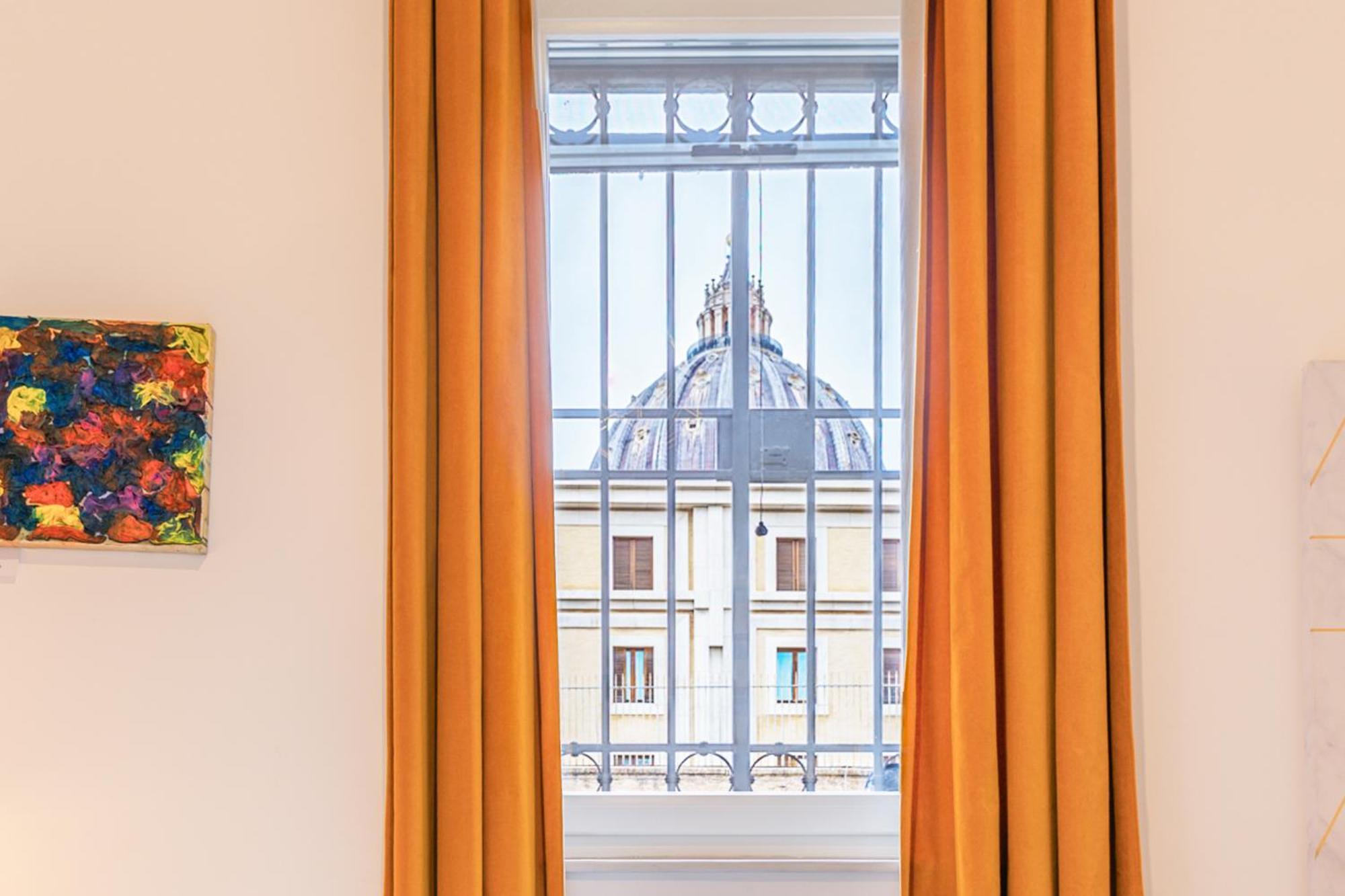 La Vaticana - Saint Peters View - Apt Róma Kültér fotó